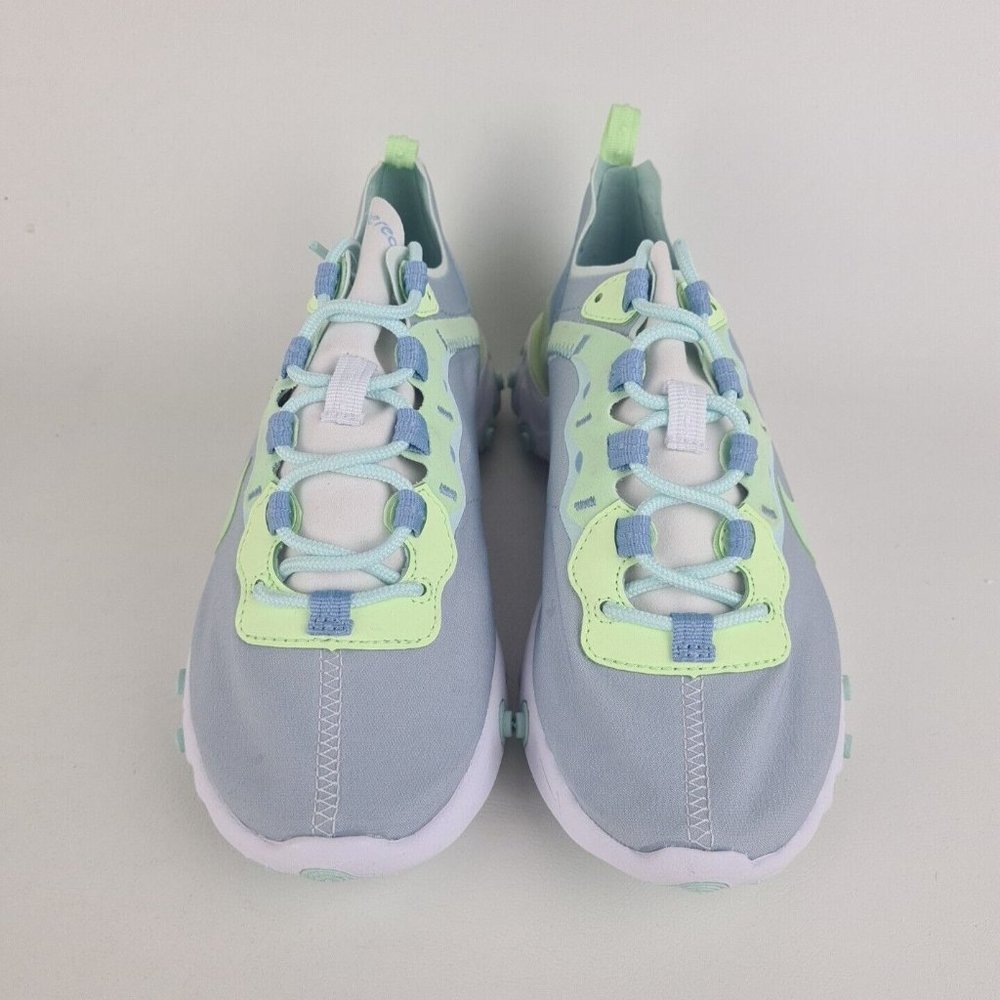 Nike React Element 55 White Grey Sneakers Women Running - Picture 4 of 12